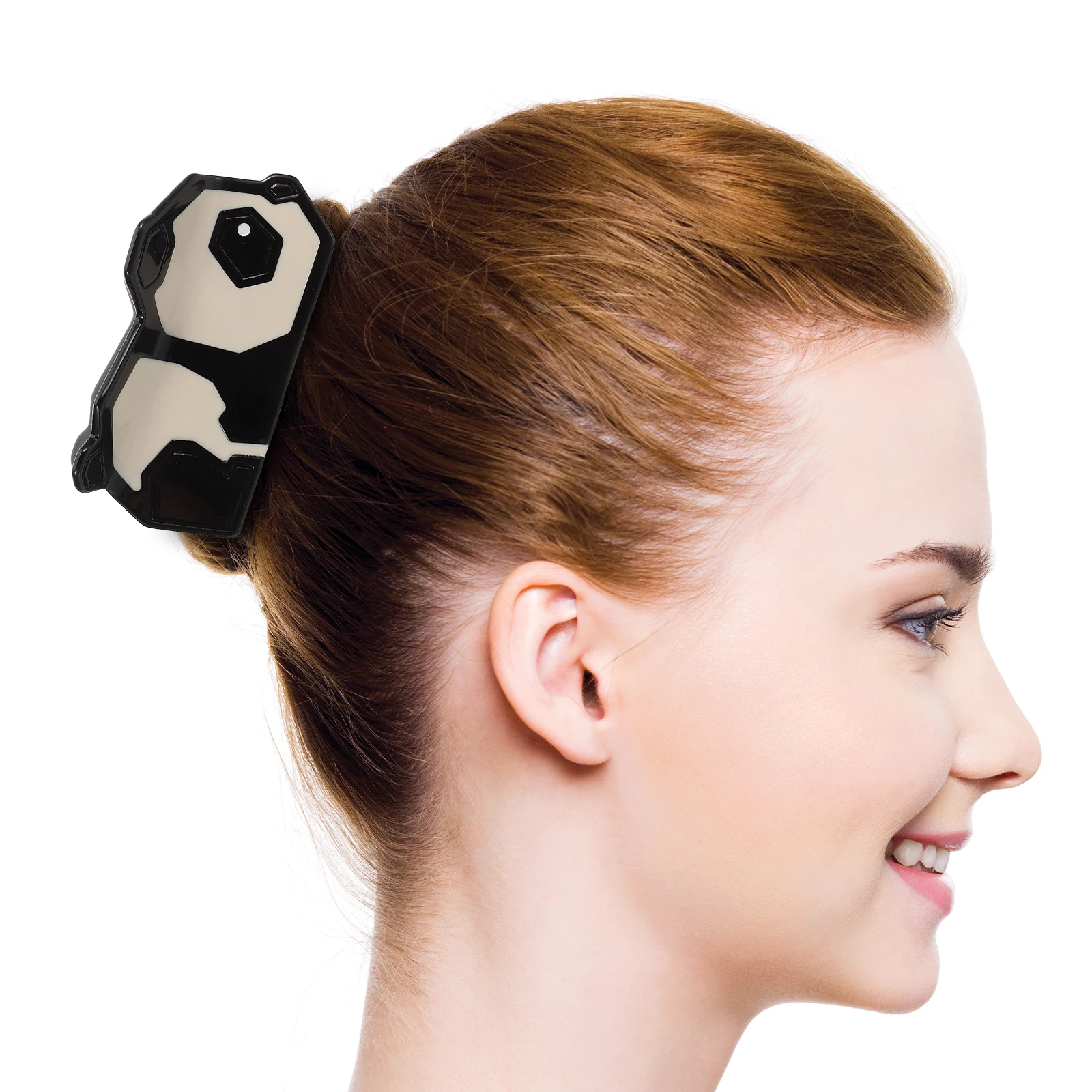 

Panda Claw Clip Smooth Fine Plastic Cute Panda Hairpin Jaw Clips Accessories For Thick Women Hair Pieces Animal Decorative Hair