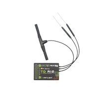 FrSky 2.4G 900M Tandem Dual-Band Receiver TD R12 For  X20PRO X18 XE Transmitters