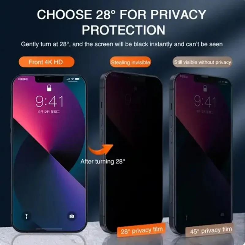 Privacy Glass Poco X4 Pro 5G f5 Anti-spy Tempered Glass Poco x5 pro Pocco M5 M5S X3 x4 GT Screen Protector Glass for xiaomi Poco X3 Pro F4 GT Glass