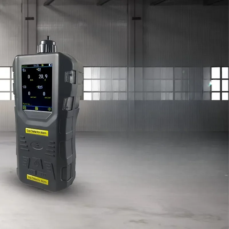 4-in-1 hand-held measuring gas detector