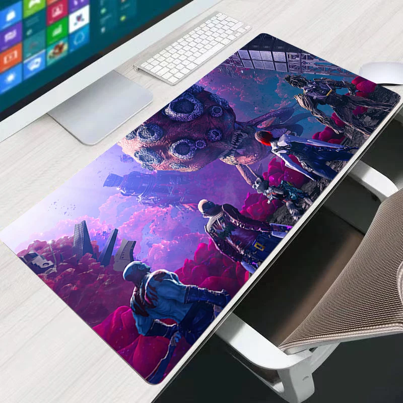 카와이 마우스 패드 은하계의 수호자 귀여운 소녀 가비네트 게이머 컴퓨터 책상 매트 키보드 패드 PC 게임 액세서리 마우스패드