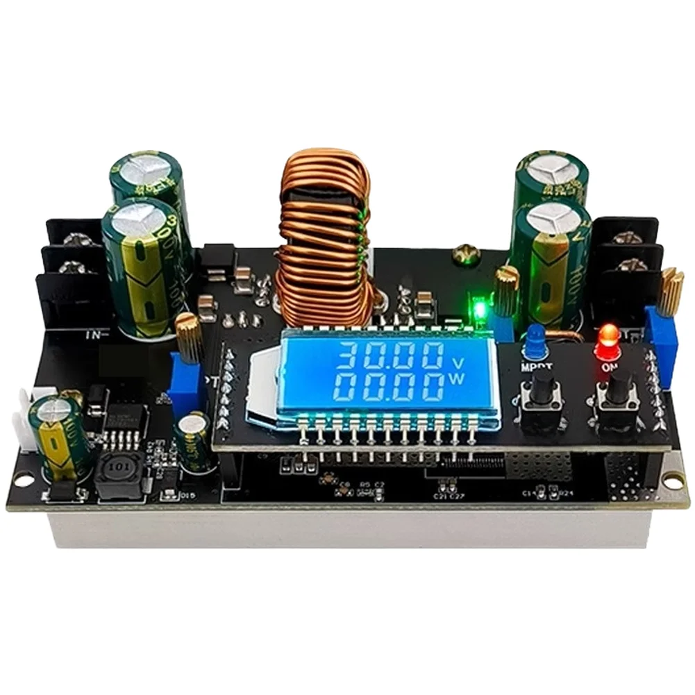 300W 20A Boost Step Down Module Synchronous Rectifier Solar Charger Controller DC 1.4-79V Output Wide Range Replacement Part
