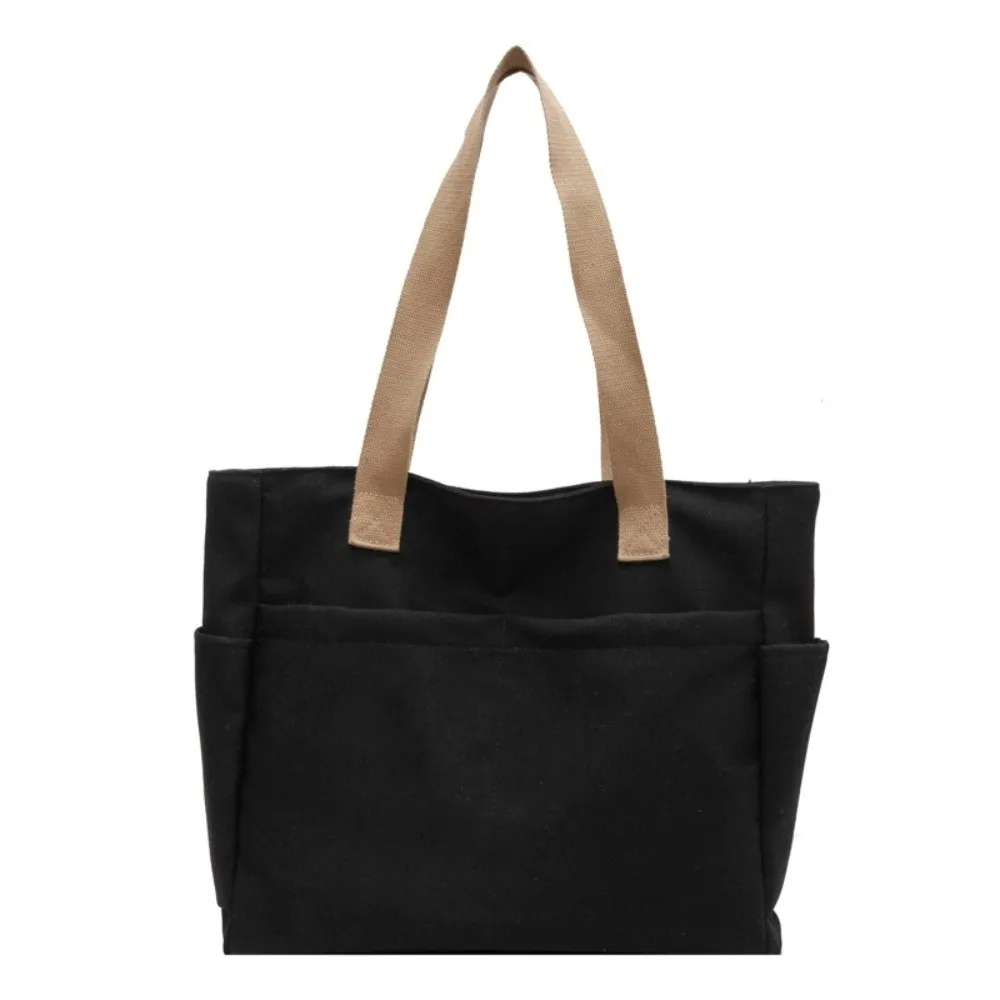 

Canvas Shoulder Bag Japanese Large Capacity Casual Sport Street Bag Waterproof Multi-pocket Fashion Cross Body Bag Student