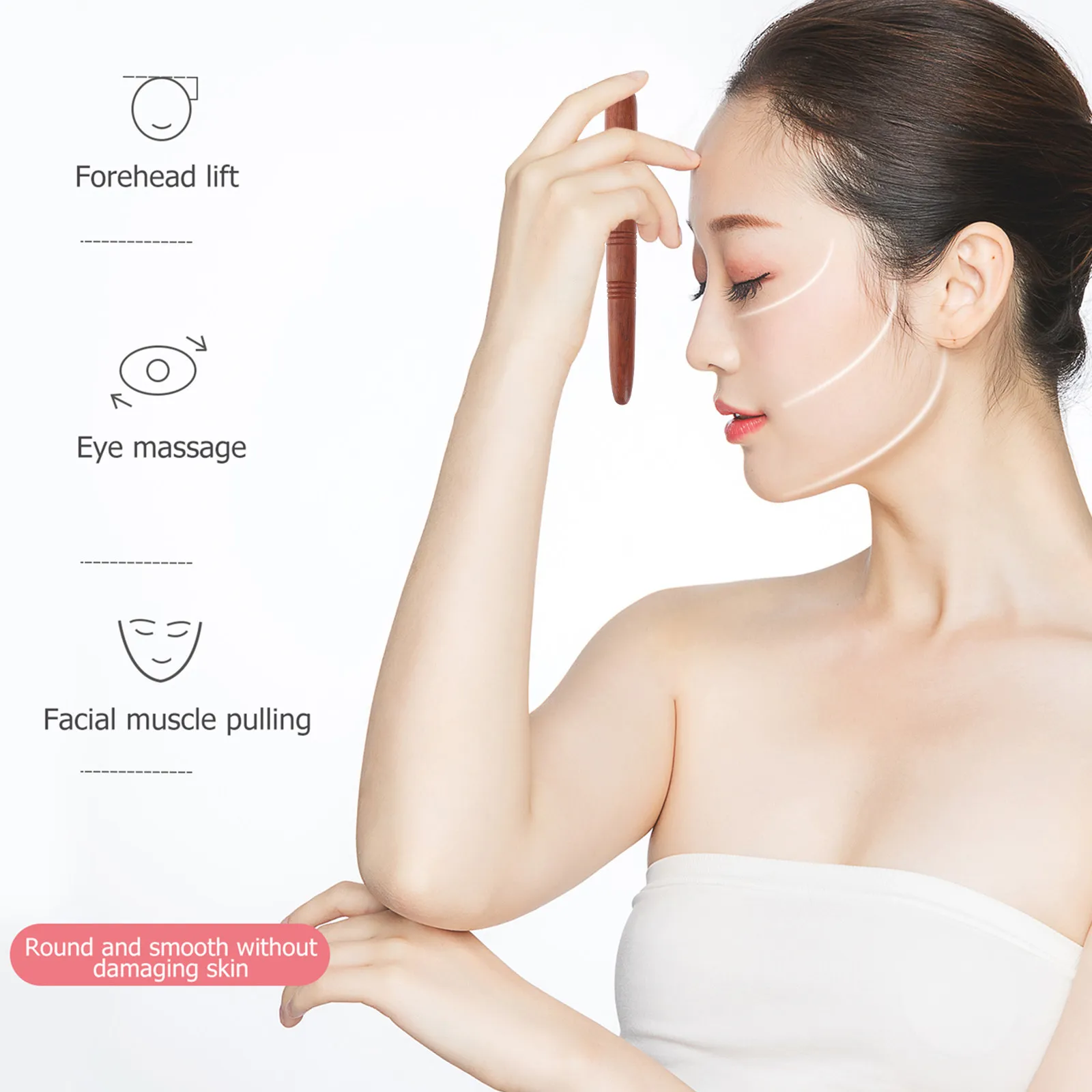 

Массажный ролик-стик Bob для борьбы с целлюлитом, инструмент для массажа стоп, аксессуары для массажеров, ручные массажеры