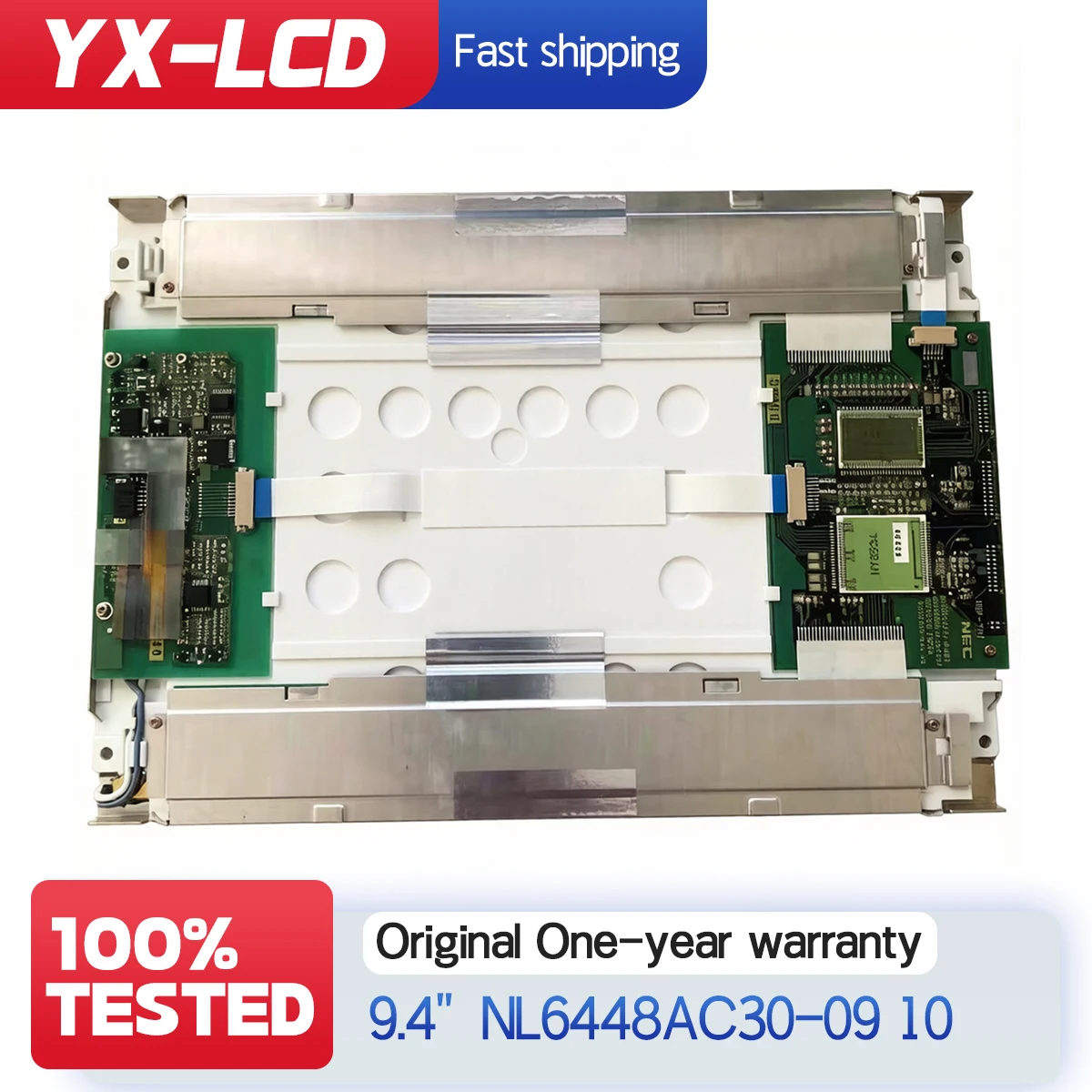 

9,4-дюймовый ЖК-экран с разрешением 640(RGB)×480 NL6448AC30-09 NL6448AC30-10, проверен, исправен.
