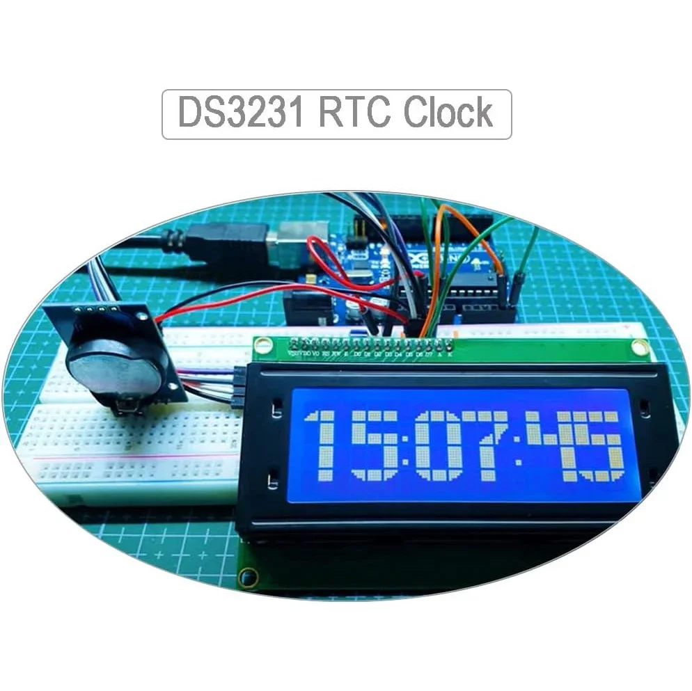 1/2/5/10pcs 2004 LCD Display Module 20x4 White Character Blue Backlight 5V AIP31066 Controller Panel for Arduino Project DIY Kit