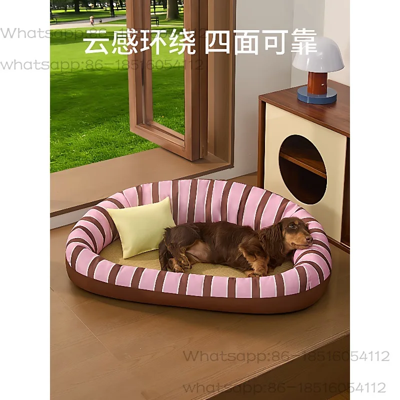 Summer Dog Mat, Universal for All Seasons, Removable and Washable, Dog Bed, Cool Mat,small Dog Bed,pet Sofa Bed,cat Bed Supplies