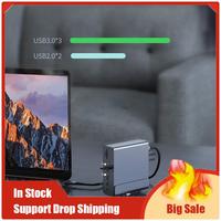 A70U New 15 In 1 USB C Docking Station Triple Monitor Multiports Docking Station 4K60hz Type C Hub To HD For Dell Windows Macos