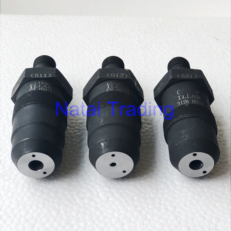 for CAT C7 C9 C-9 3126 Diesel Common Rail Injector Adaptor HEUI Fuel Injector Opening Pressure and Spray Quality Testing Tool