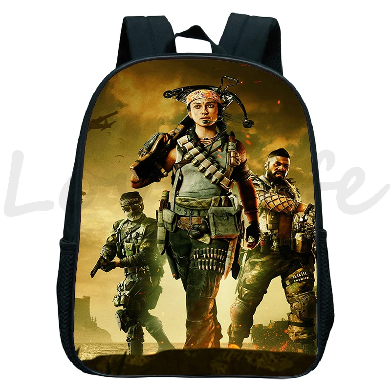 Call of Duty Warzone Mochila para Crianças, Bolsa de Jardim de Infância para Meninos e Meninas, Mochilas Escolares Impermeáveis para Bebê, Mochila para Criança, Mini Mochila