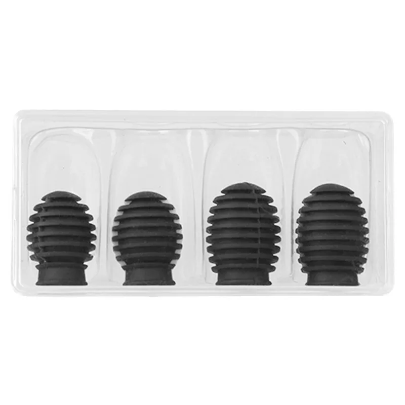 

8 Pcs Drumstick Protector Drumming Silicone Mutes Accessories Practice Silencers
