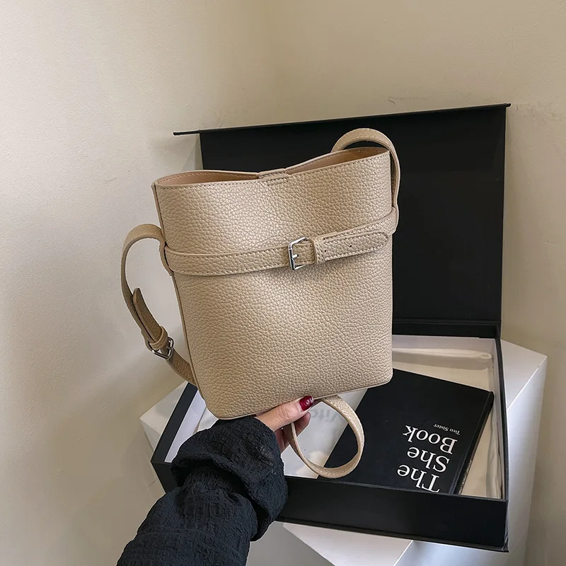 

Женская сумка-ведро 2025 — регулируемая сумка через плечо ярких цветов, стильная сумка через плечо, уникальная дизайнерская сумка