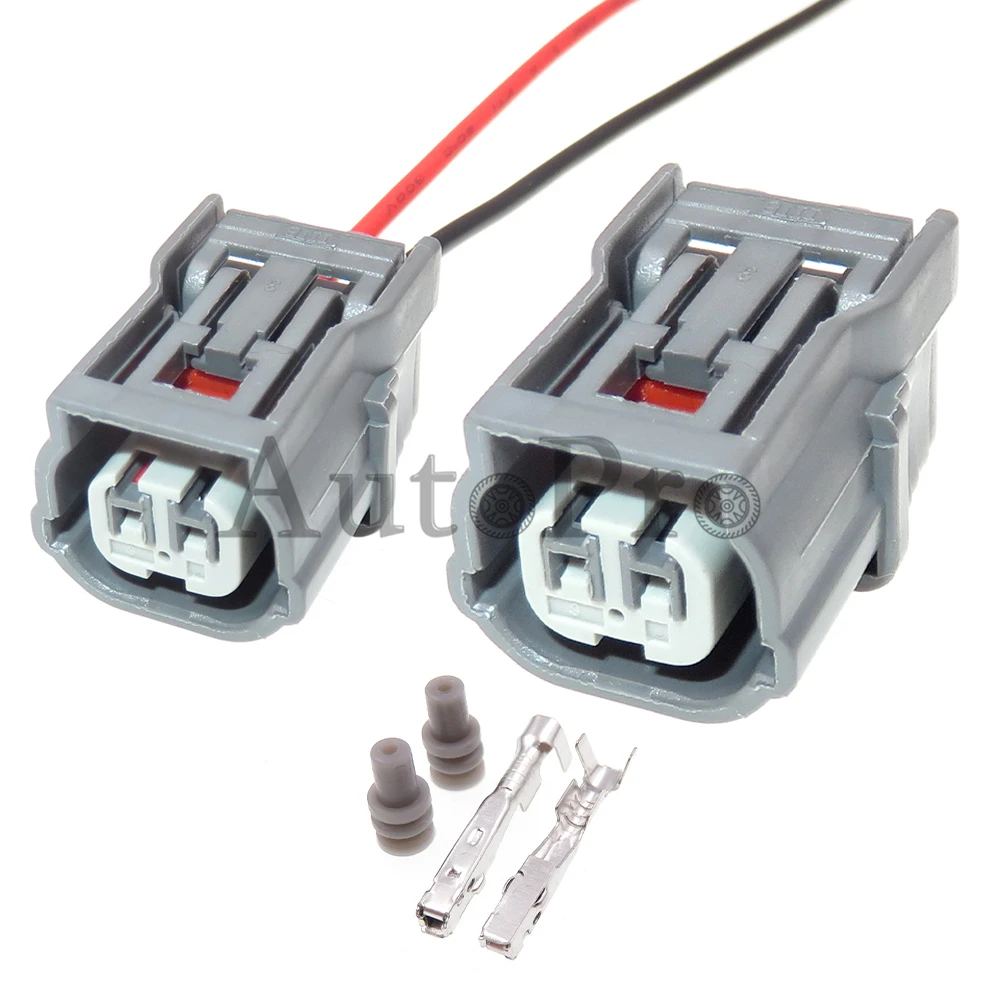 

1 Set 2 Hole 6189-7052 AC Assembly Auto Intake Pressure Sensor Plastic Housing Socket Car Turn Light Waterproof Wire Connector