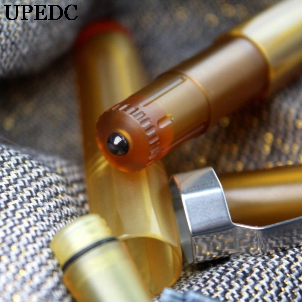 UPEDC PEI Pen Octagonal EDC Pocket Pen Titanium Alloy German Schmidt Ink  Fountain Pen EDC Gear