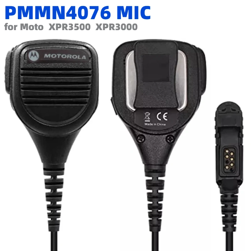 

PMMN4076 Remote Speaker Mic for Motorola XPR3300 XPR3500 XPR3300e XPR3500e DP3441 DEP500e XiR P6620 MTP3100 DGP5050e Radio