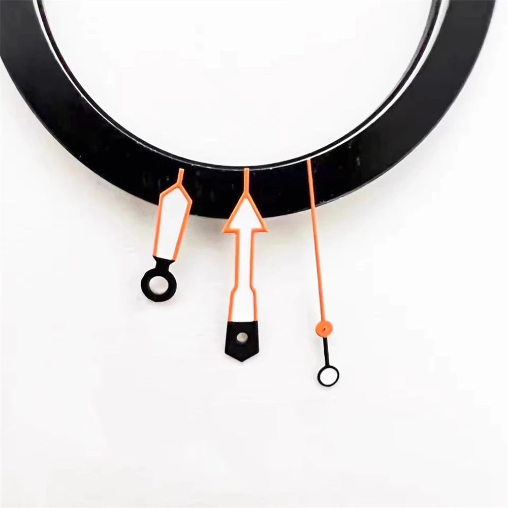 مؤشرات خضراء مضيئة لليد ، حافة ، أحمر ، برتقالي ، أزرق ، أخضر ، أصفر ، أسود ، NH35 ، NH36 ، 4R ، حركة 7S ، 9 ، 13