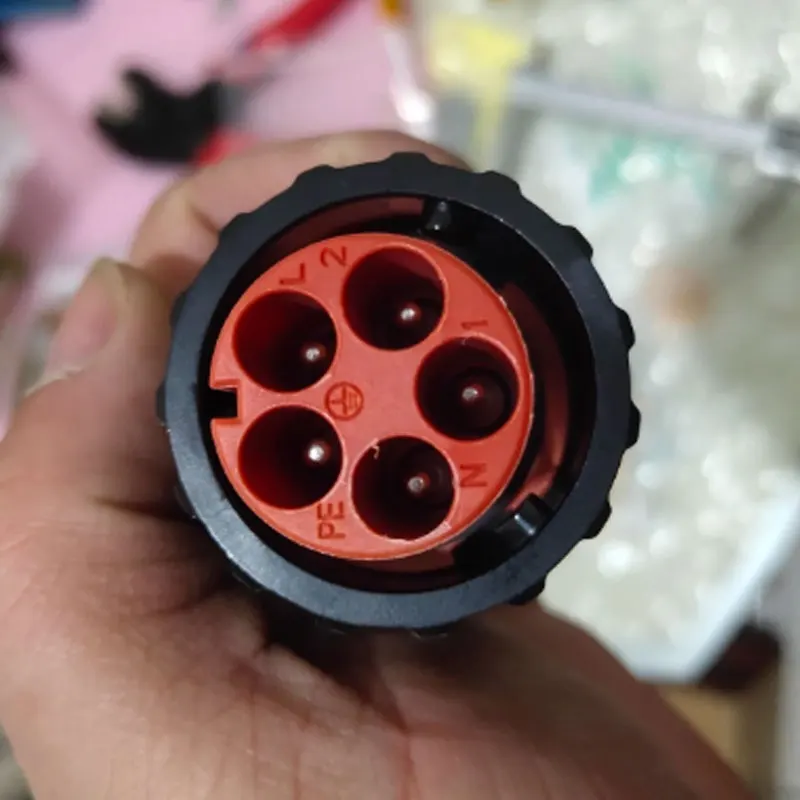 Devalan 5 Pole 5 Pin Diameter 24mm AC Terminal For 3 Phase Growatt GoodWe Energy Storage Inverters 8-10kW 380V