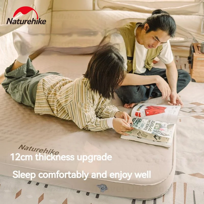 

Naturehike Self-inflating Mats Automatic Air Bed Camping Sleeping Mattress Outdoor Tourism Portable Folding With Air Pump