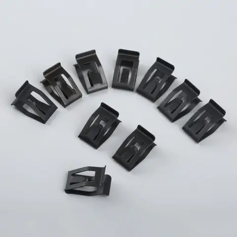10Pcs Car Metal Rivet Clips for Ford Mazda Toyota Aupoko