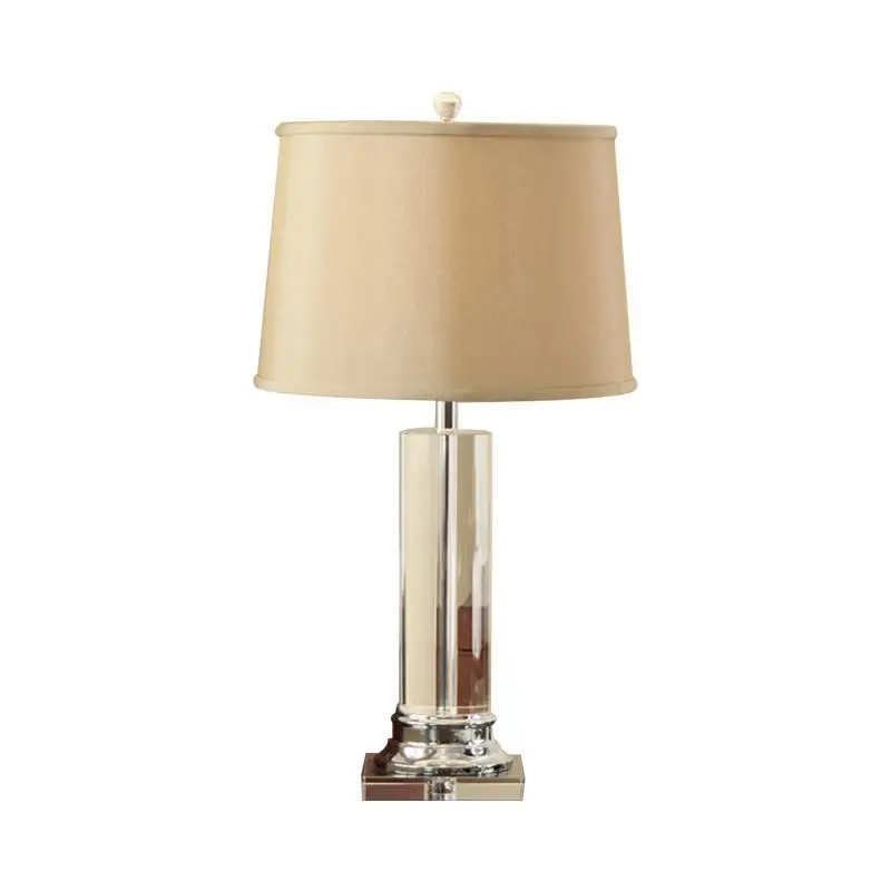

Simple and modern American light luxury crystal table lamp European model room living room home
