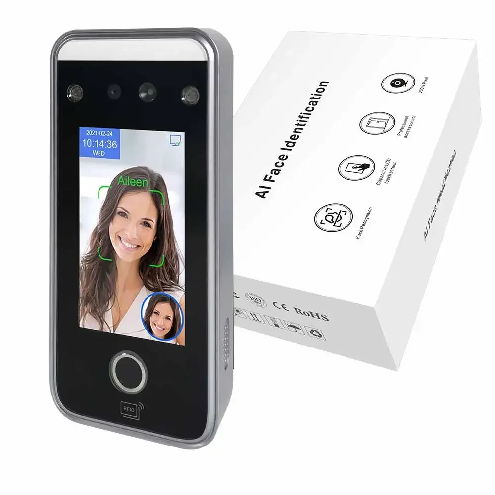 Telegram SMS Cloud Software قارئات بطاقات rfid نظام التحكم في الوصول إلى الباب ببصمة الإصبع البيومترية للوجه