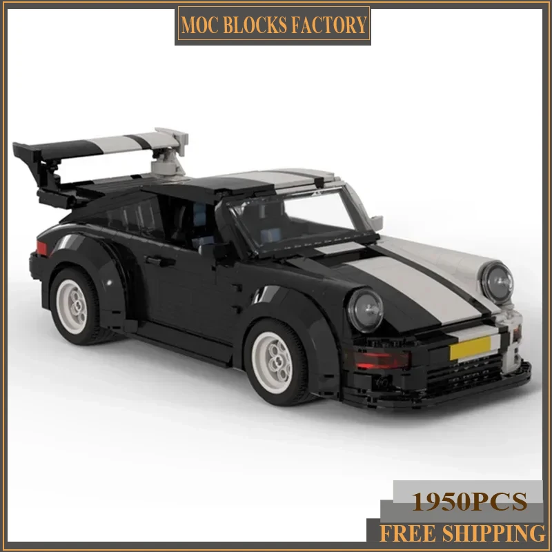 

Moc Building Bricks City Supercar Model Speed Champion RWB Technology Modular Blocks Gifts Christmas Toys DIY Sets Assembly