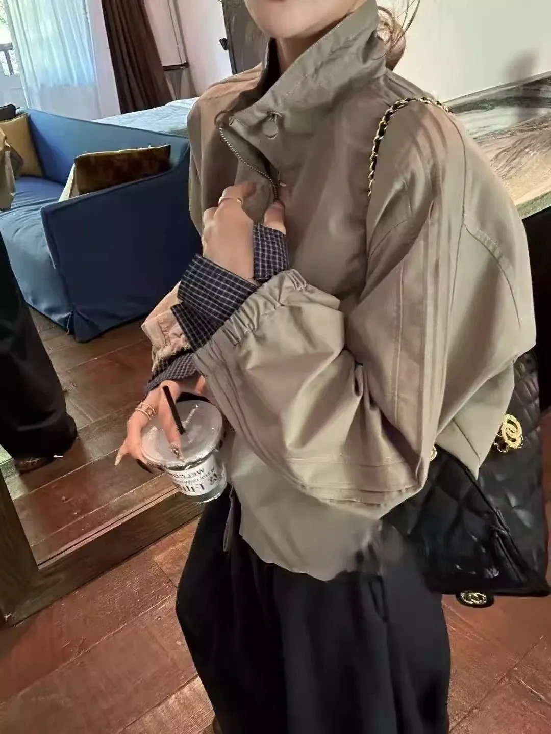 

Куртки-бомберы, женская куртка с воротником, осенняя парусиновая куртка на шнурке, для отдыха, отпуска, впитывающая влагу, софтшелл, гибкая, эластичная, на каждый день