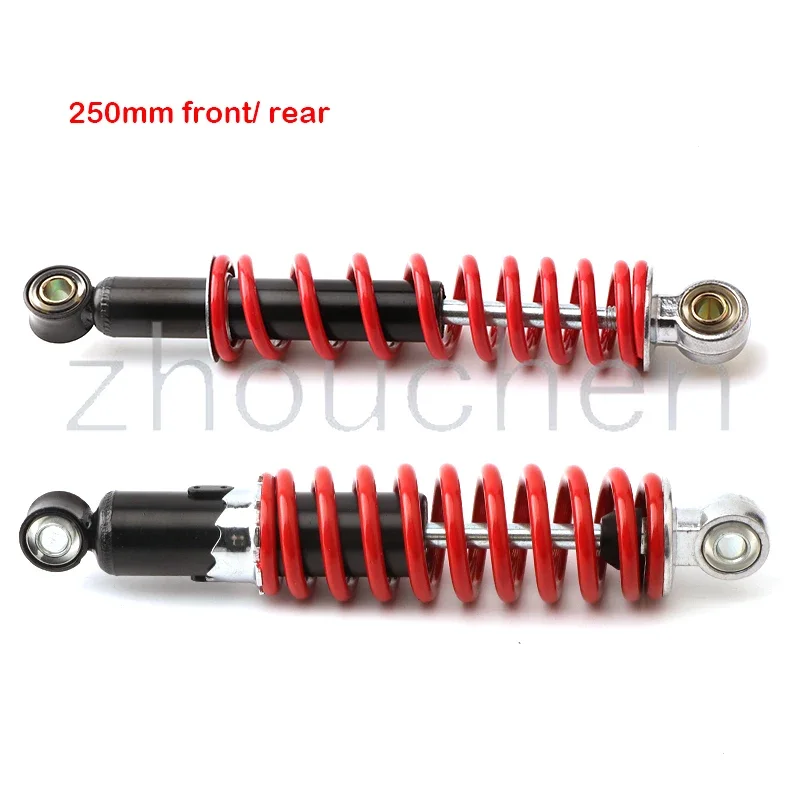 

1 Pcs 250mm Front Or Rear Shock Absorber Motorcycle Suspension Shocker Spring For 50cc-110cc Dirt Bike ATV Buggy Go Kart Scooter