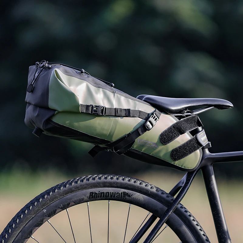 

5/10/13L Road Bike Touring Bicycle Tail Bags Saddle Pack Long Distance Travel Cruising Bikepacking Cycling Gear Saddlebag