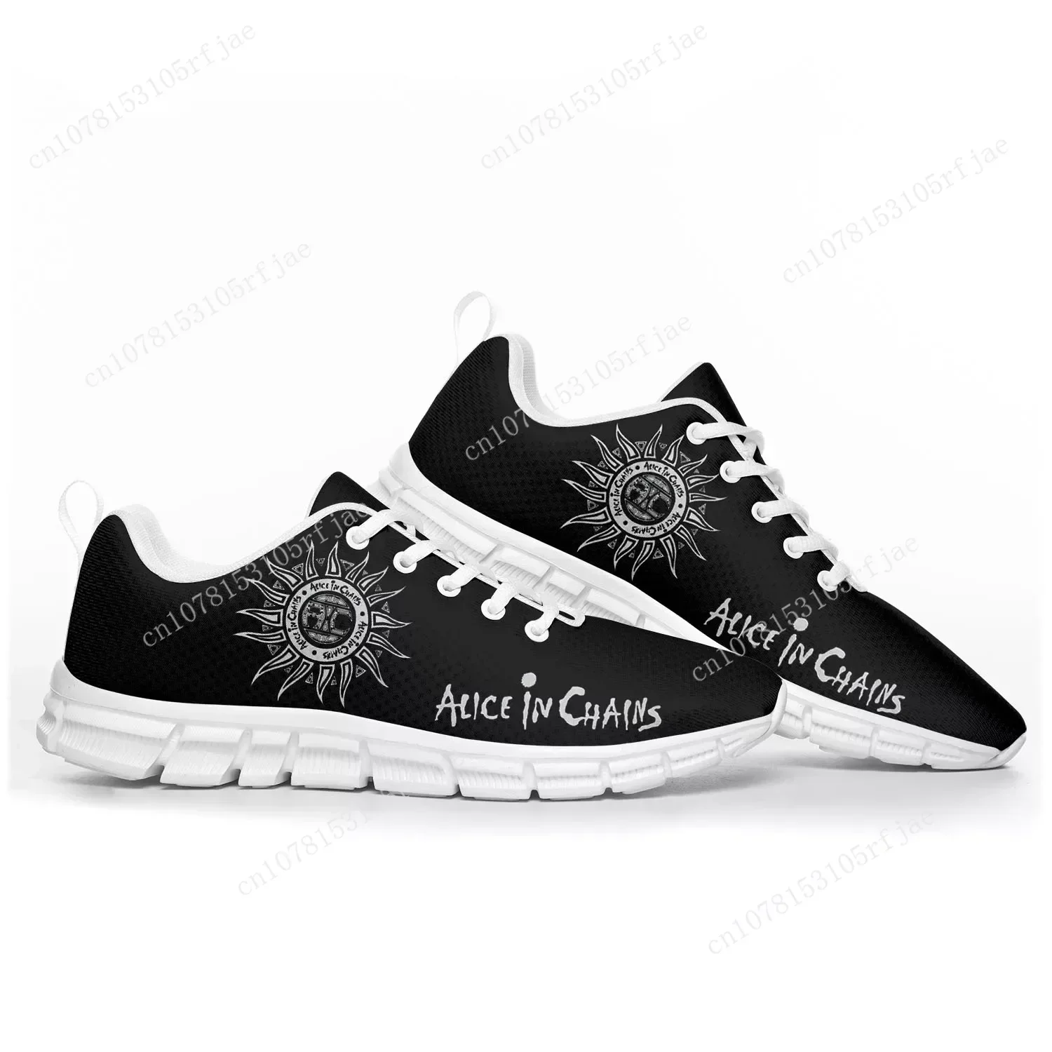 Alice In Chains Metal Rock Band Pop Sports Shoes Mens Womens Teenager Sneakers Custom Couple Shoes