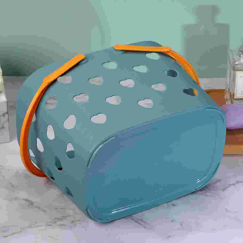 

4 Pcs Storage Basket Unique Toiletry Tote Organizer Handheld Shower for Home Portable Toiletries Holder