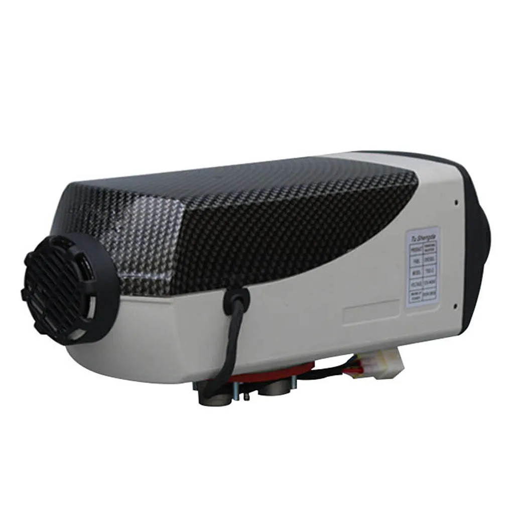 

Дизельный воздухонагреватель для автомобиля, грузовика, автобуса, 24 В, 5 кВт, ЖК-дисплей, дистанционное управление, размораживание окон, парковочный обогреватель, черный