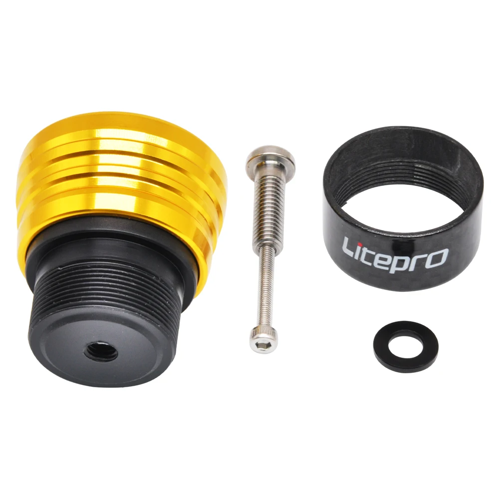 JKLitepro Bike Rear Shock Absorption Full Carbon Fiber Ultralight 56g Carbon Shock Absorber Suspension For Birdy Bicycle