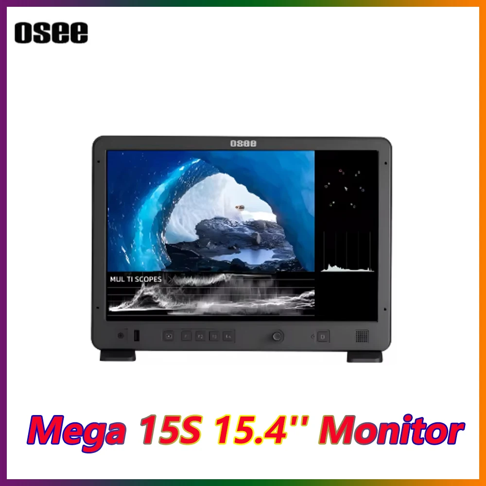 

Osee Mega 15S Camera Field Monitor 15.4'' Color Self-Calibration, Ultra Bright 1000 nits Production Monitor