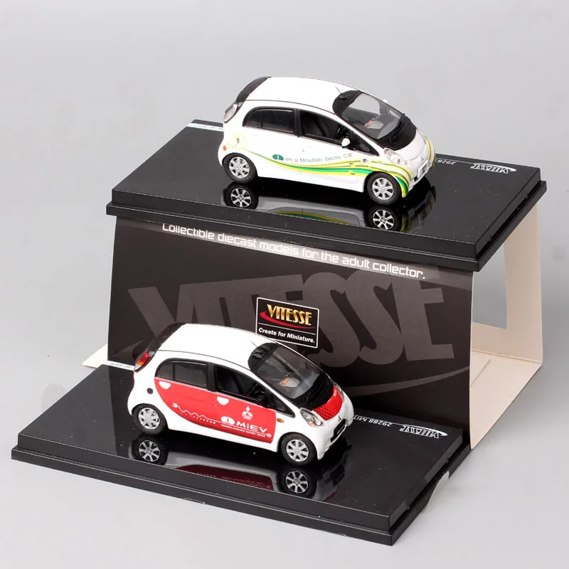 Sunstar Vitesse 1/43 Scale Mitsubishi i-MiEV Electric Vehicles Car Model UK Californa Metal Micro  Diecast  Toy Souvenir