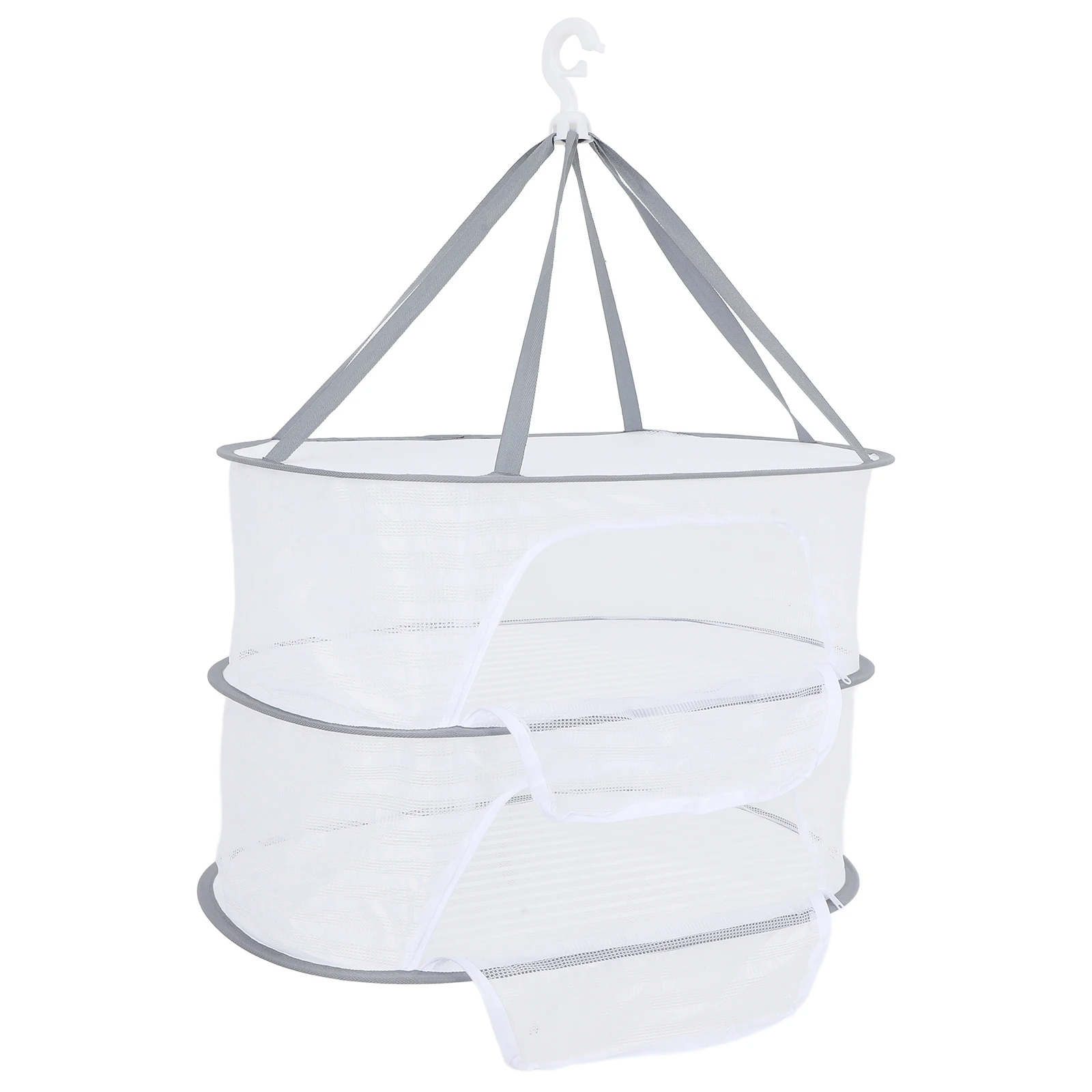 

Drying Net Foldable Mesh Rack for Herbs Clothing Dish Flower Fish Net Hanging Dry Longevity Durable Storage Space Saving