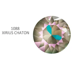 Original Crystals from Austria 1088 XIRIUS Chaton Pointed Back Foiled Rhinestone Strass for Nail Art Jewelry Making Accessories