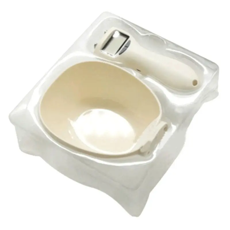 CYCLI-2X Pet Food Scale Electronic Measuring Tool Dog Feeding Bowl Measuring Spoon Kitchen Scale Digital Display