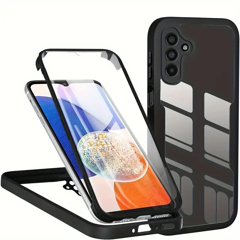 360 Double-sided Full Cover Heavy Duty Protective Case For Samsung Galaxy A14 A54 A34 A24 5G A13 A12 A23 A22 A33 A32 A53 A52s 4G