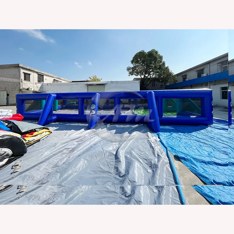 業務用PVC製インフレータブルフットボールコート＆アリーナサッカーフィールドレンタル用ゲーム