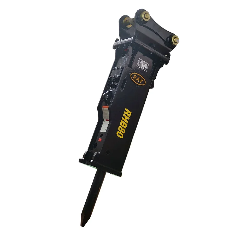 

6 Ton Excavator Hydraulic Concrete Rock Breaker Jack Hammer