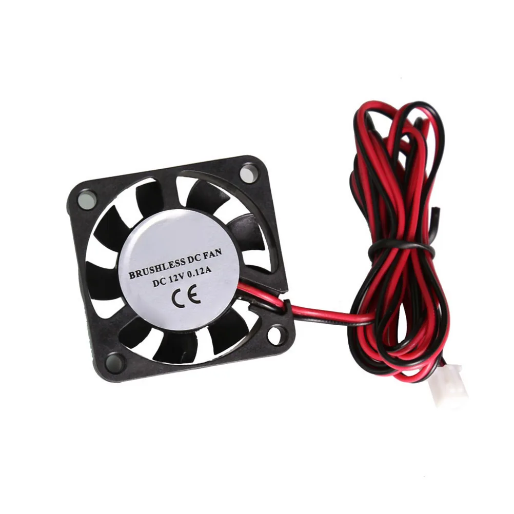 

1pcs 4010 Dc 12V 0.12A Brushless Cooling Fan 2Pin 40Mm For 3D Printer Extruder Hotend 3D Printing Accessories Small Fan Printer