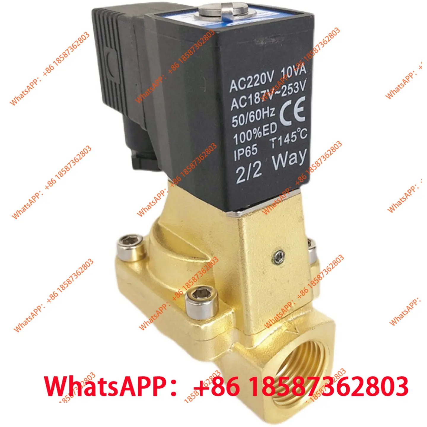 Pilot operated normally closed solenoid valve 2W150-15 fluid valve 2W030-08 2W030-06 water or air valve