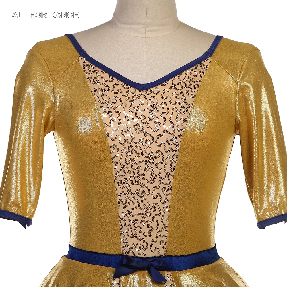 25081 ouro lantejoulas elastano corpete superior ballet tutu adulto meninas ballet dança cosutmes palco desempenho dança tutu