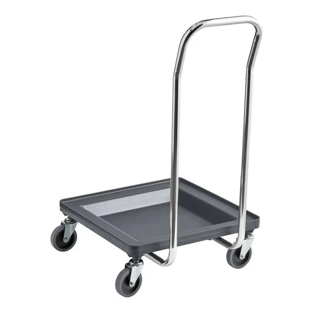 Warewashing Gray Dish Rack and Glass Rack Dolly with 36