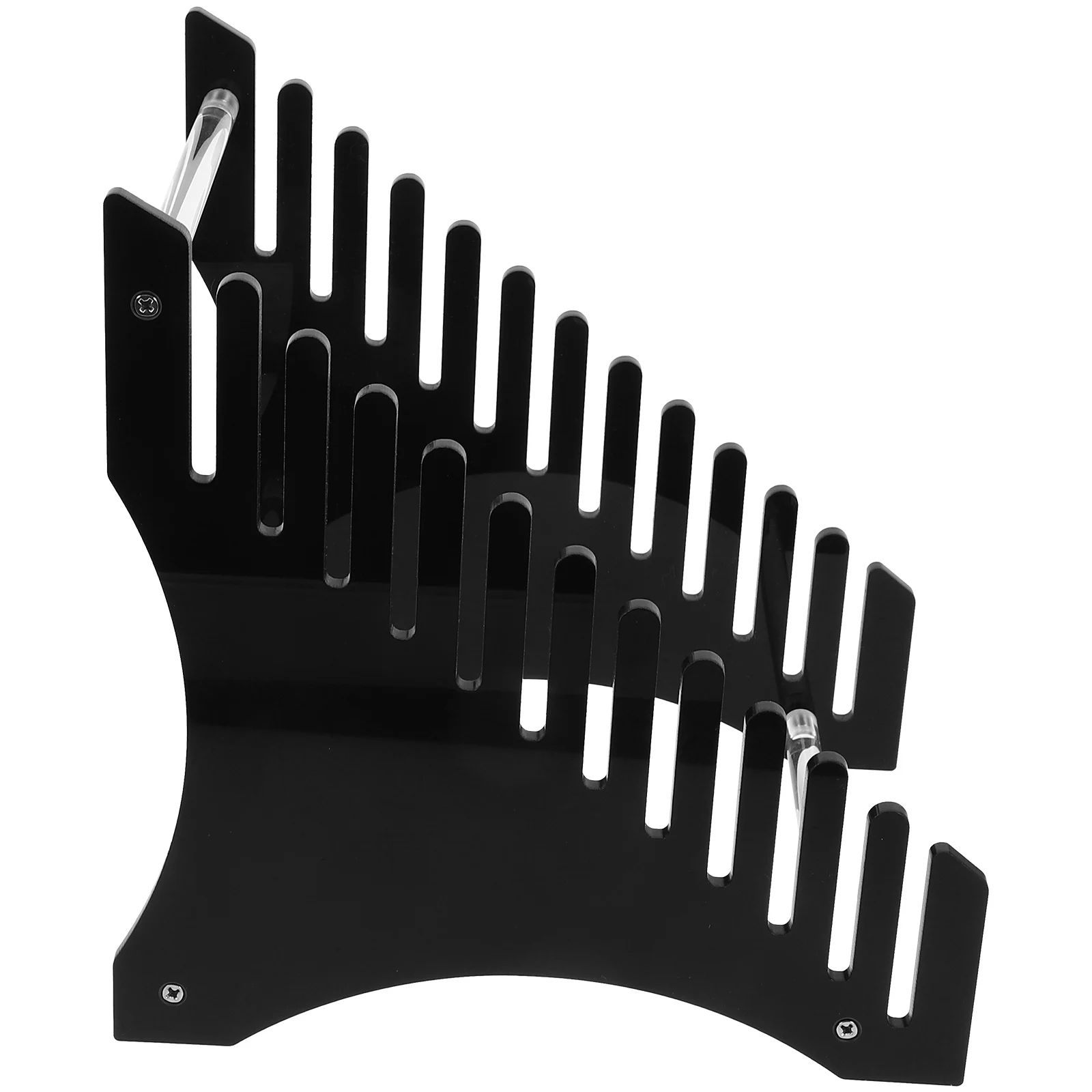 

Acrylic Record Display Rack 5MM Holder Large Capacity Desktop Storage Organizer CD Albums Showcase Multi-Tiered