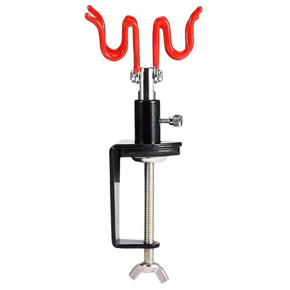 【3262 Popular】Storage Stand Clip-on Holds 2 Airbrush Hobby Airbrush Parts Desktop Table Mount Airbrush Tools Accessories view 6