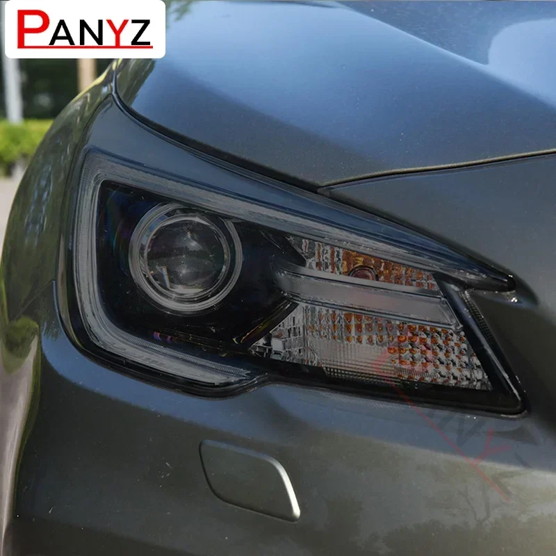 

Для Subaru Outback 2020 2021 2 шт. ТПУ передние фары автомобиля защитная пленка дымчатый черный оттенок обертка прозрачная наклейка на фары