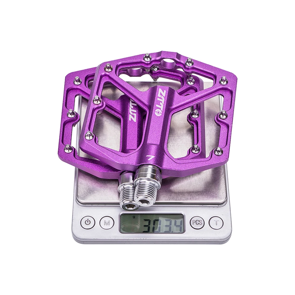 ZTTO MTB 超軽量フラットペダル CNC アルミ合金 AM エンデューロバイク