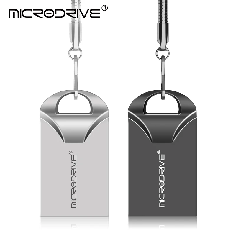 Mini USB แฟลชไดรฟ์ไดรฟ์ปากกา USB 2.0 Pendrive 64GB 32GB 16G 8G 4G Flash Memory Stick พร้อม Key แหวน 128GB U Disk ของขวัญสร้างสรรค์